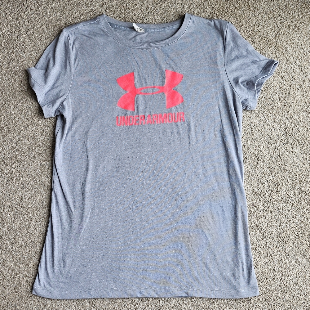 Under Armour Gray Tee MEDIUM